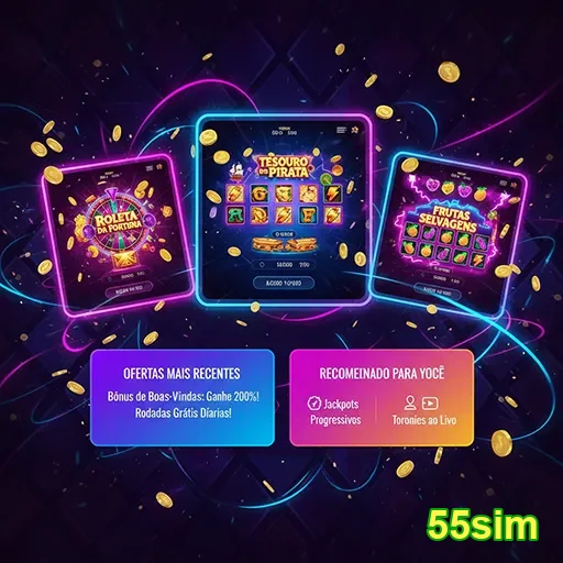 Ofertas imperdíveis de jogos VIP no 55sim, sua plataforma de principais promoções.